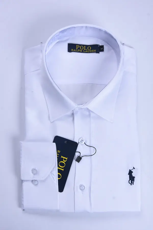Chemise Ralph En pur Coton Ref-RS8701 ( Blanche )